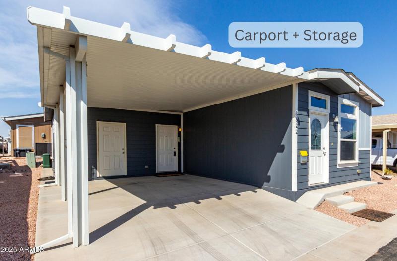 Carport + Storage