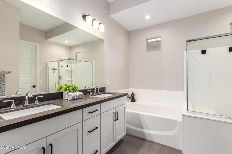 Primary Bathroom w/Quartz Counters
