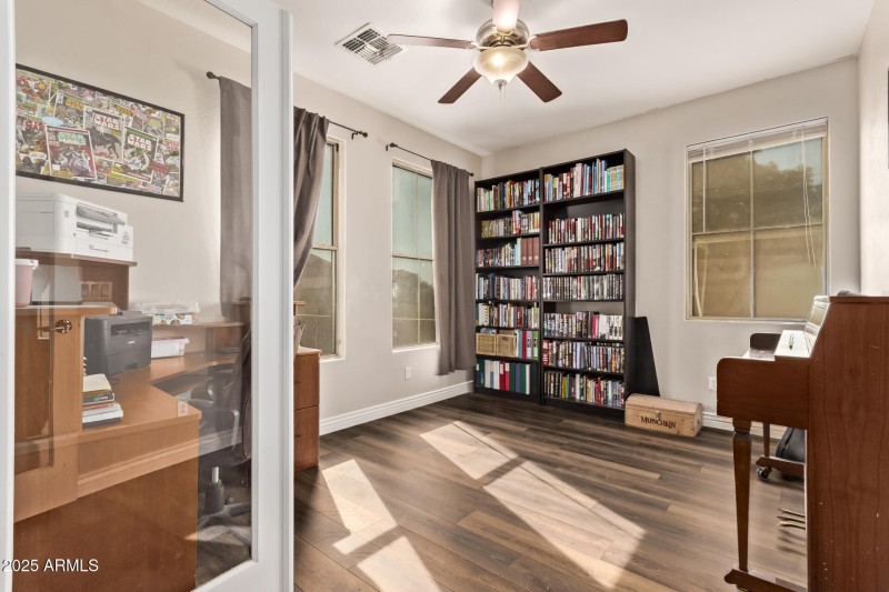 Office with Glass doors