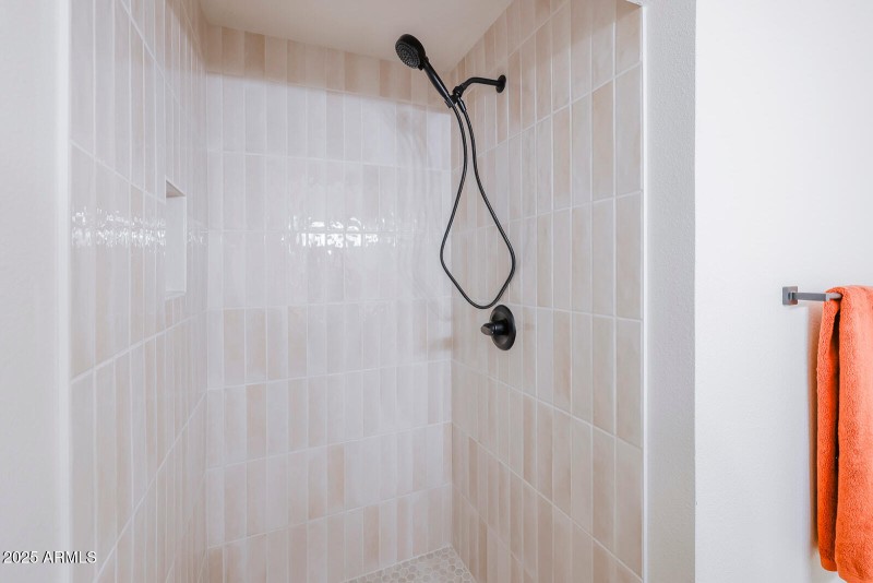 Tile shower