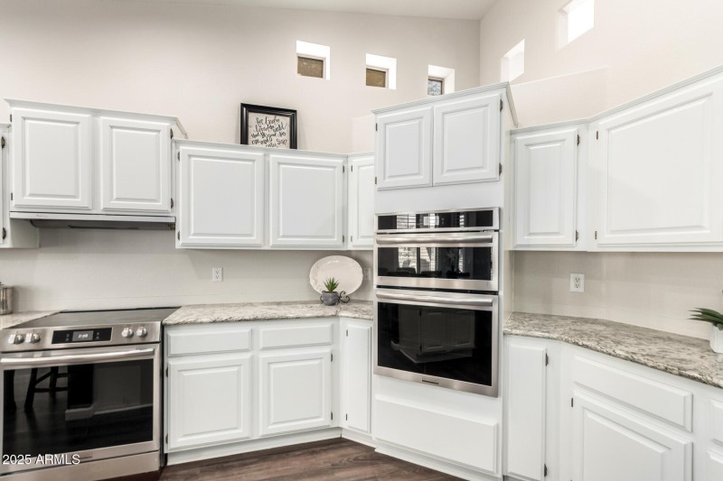 New stainless appliances