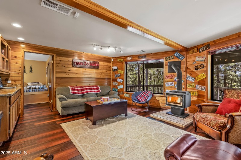 Lower level family room