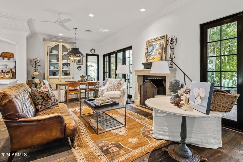 Great Room and Fireplace