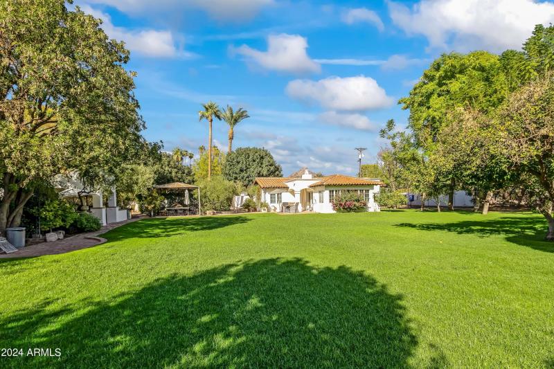Backyard and Guest House