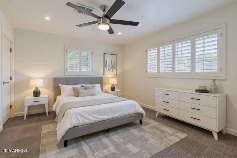 Primary Bedroom Virtually Staged