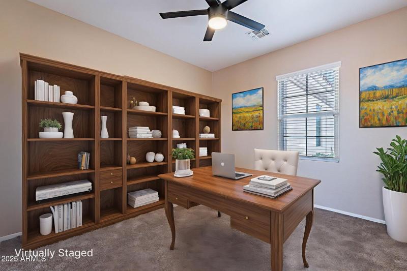 Den - Virtually Staged