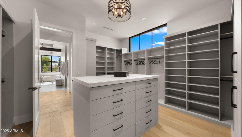 Custom Primary Closet