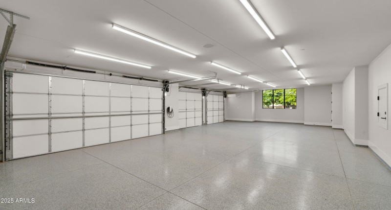 4 Car Garage with Tesla Charger