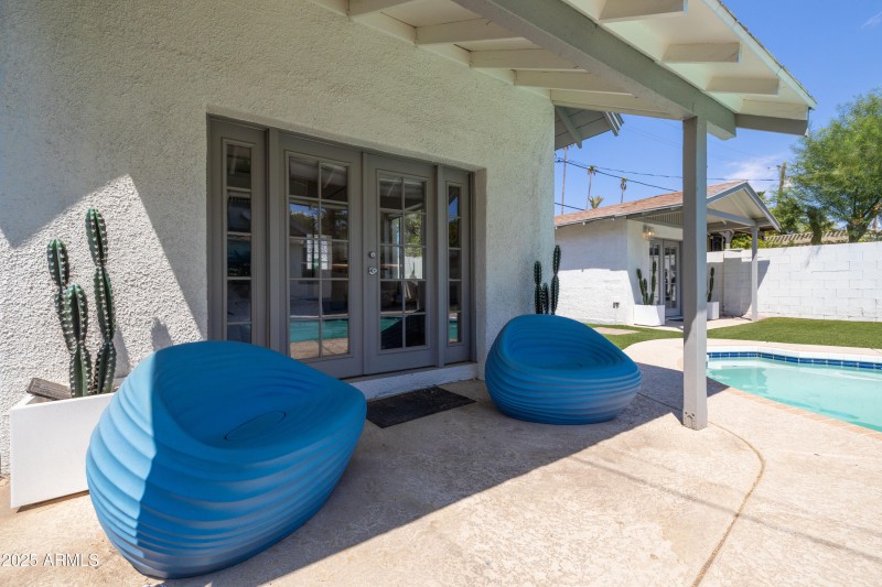 Private Covered Patio