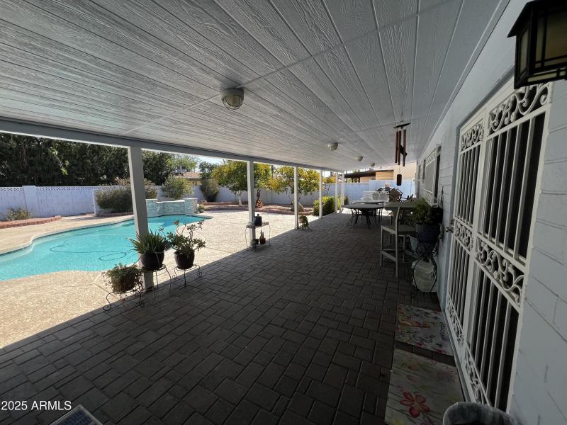 View of Shared Patio & Pool