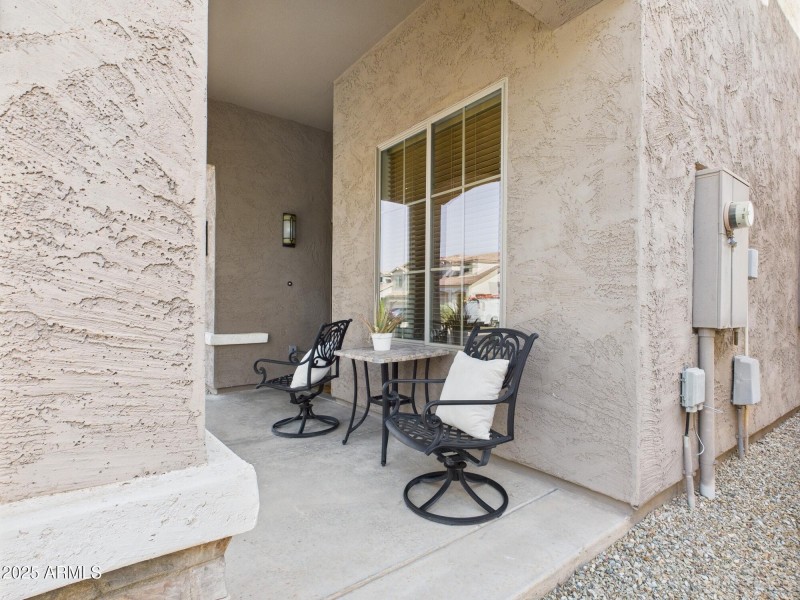 Relaxing Gated Patio