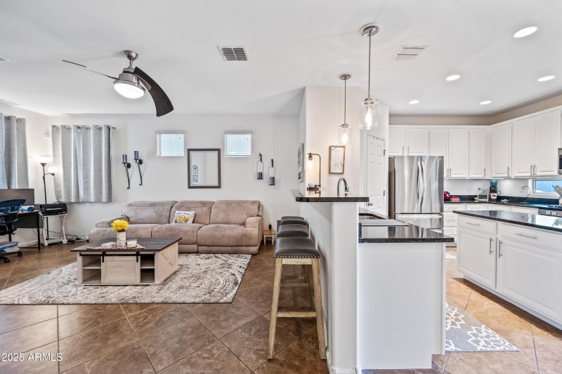 Great Room to Kitchen