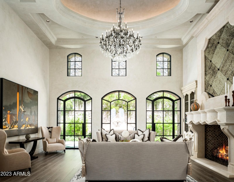 Opulent Formal Living Room