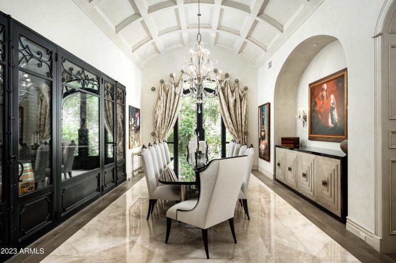 Barrel Vaulted Ceiling