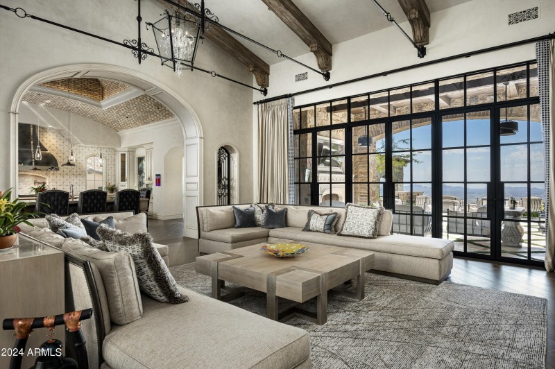 Family Room Opening to the Kitchen