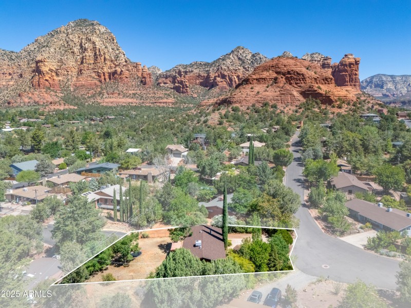 Overhead View Of Parcel