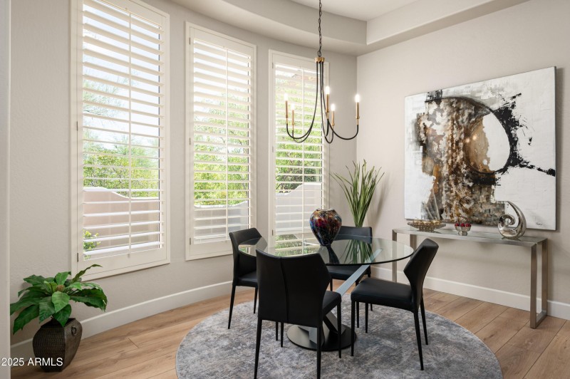 Eat-in Kitchen Area.