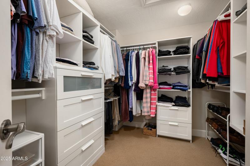 Primary Walk In Closet