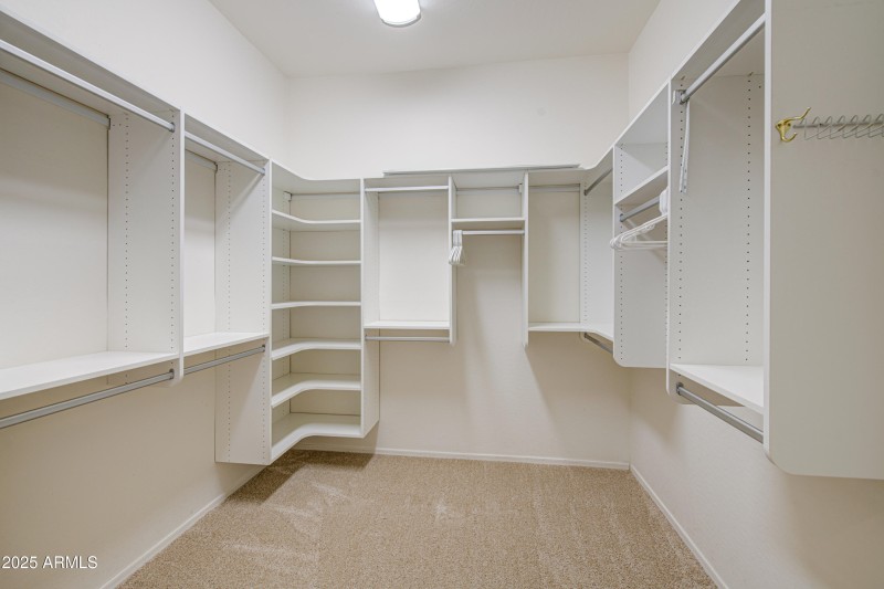 Walk-In Closet Storage