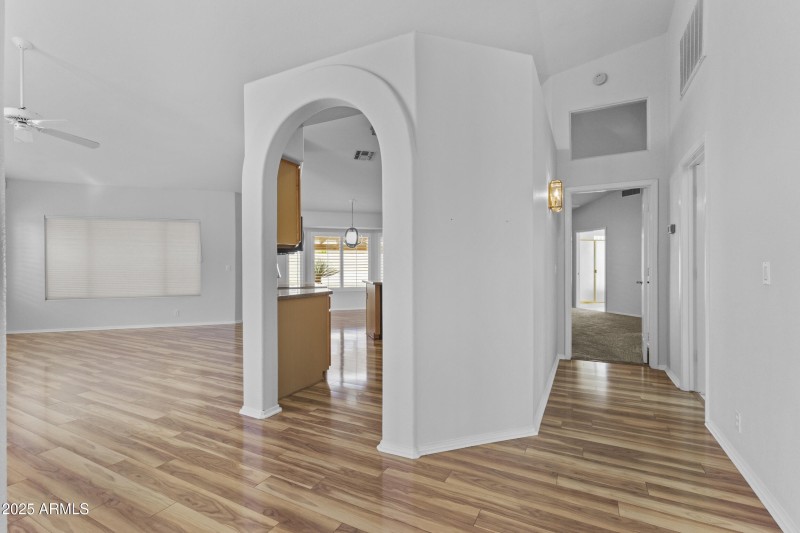 Living Room + Kitchen