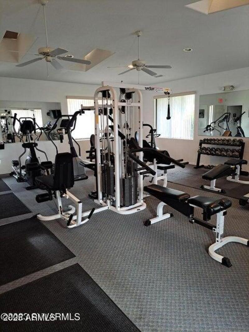 Onsite gym for your use