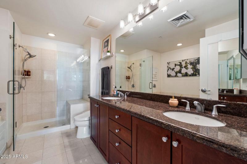 Primary Bathroom Dual Sinks