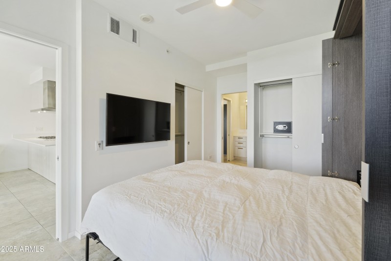 409 Murphy Bed Down with TV