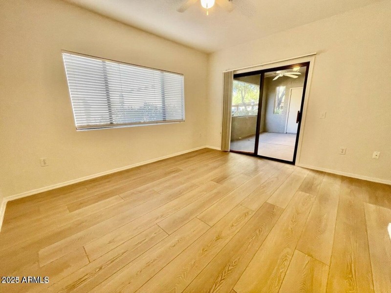 ACCESS OUT TO COVERED PATIO