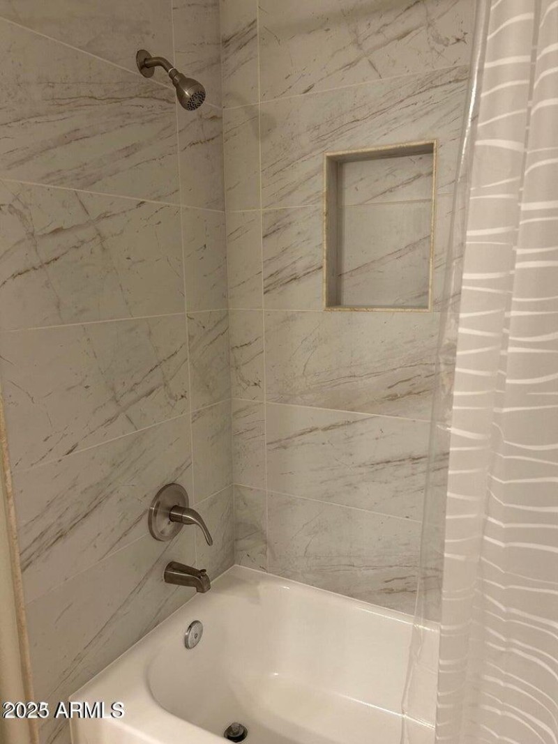 NEW FIXTURES IN GUEST SHOWER