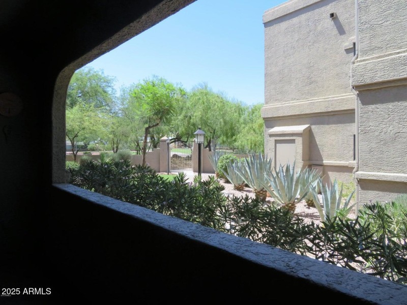 WALKWAY TO GATE TO PARK