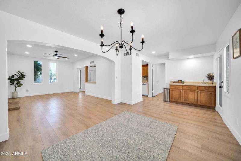 Light and bright open concept