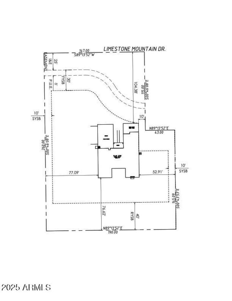 Lot 161 Plot Plan