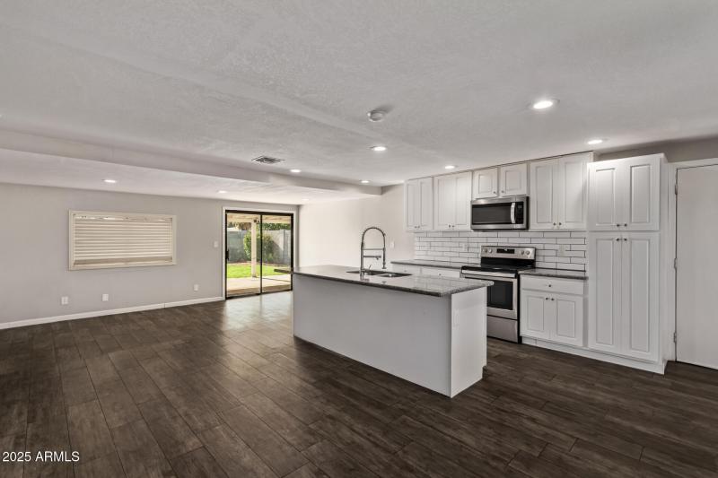 Kitchen from Living Room
