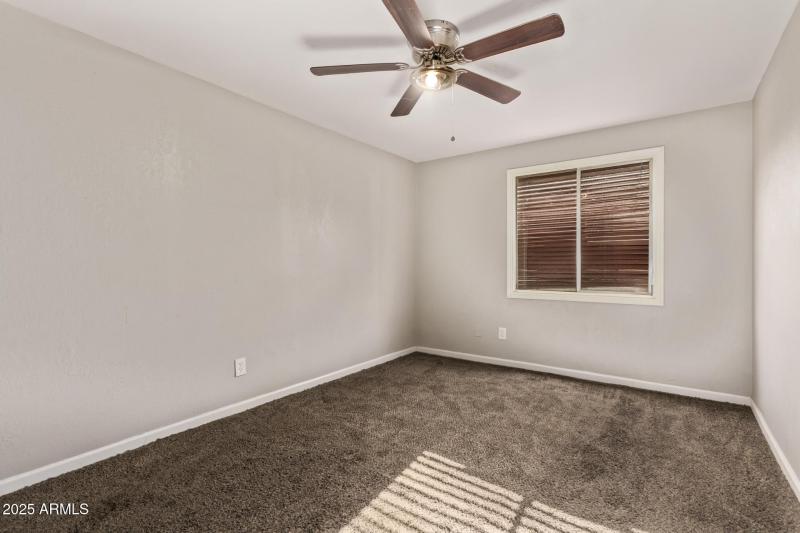 Primary bedroom from dorway