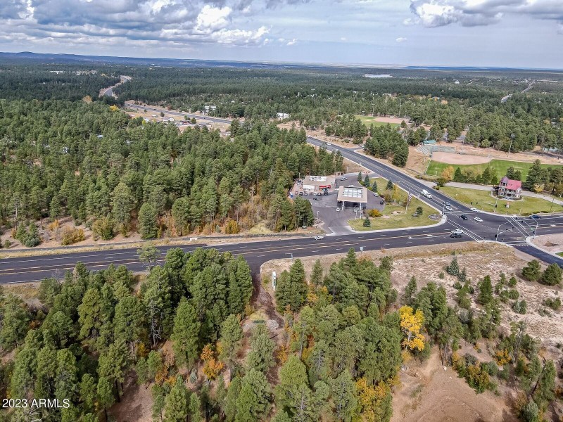 Main roads into Show Low AZ