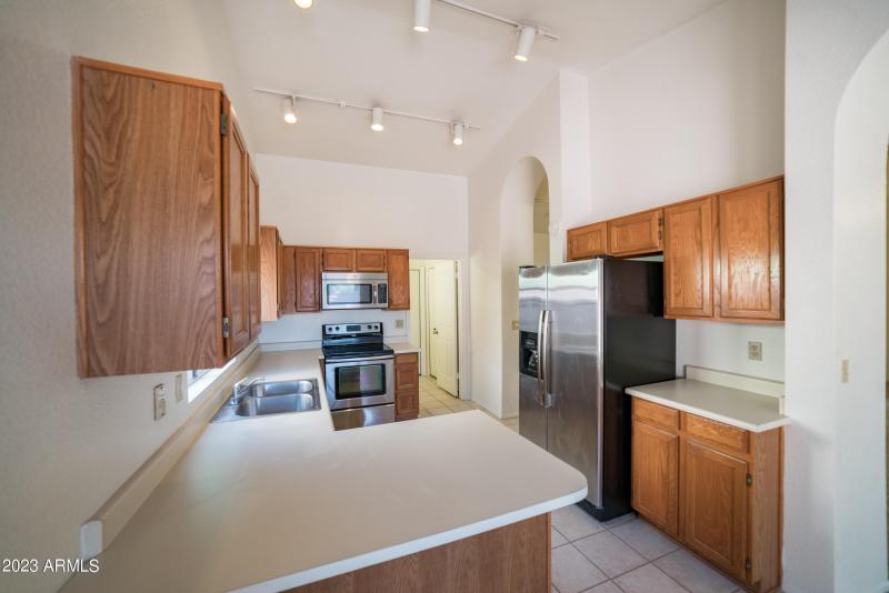 Stainless Refrigerator Included