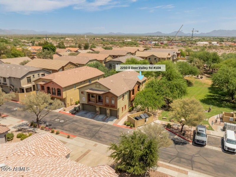 Aerial - ideal location