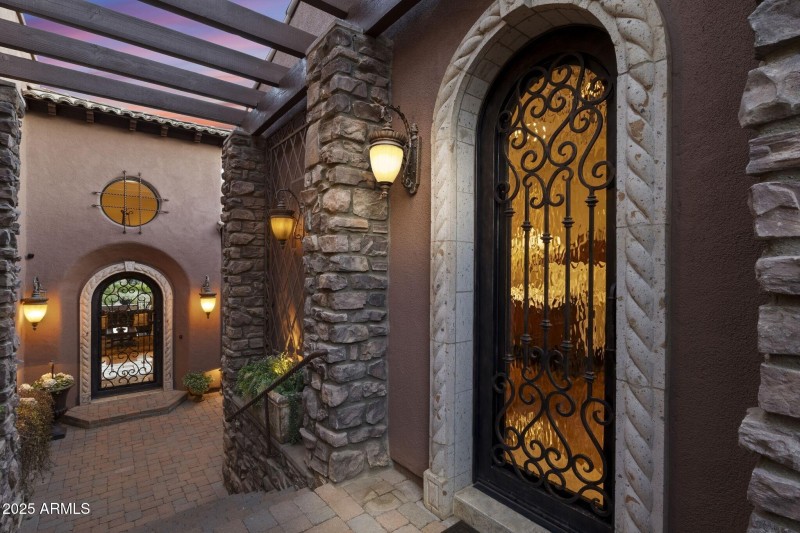 009_Casita Entry Door Twilight