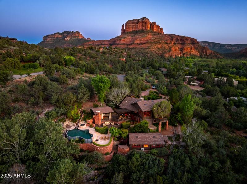 Overhead View Of Home