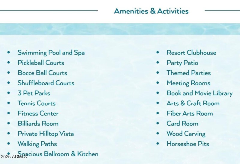 Amenities