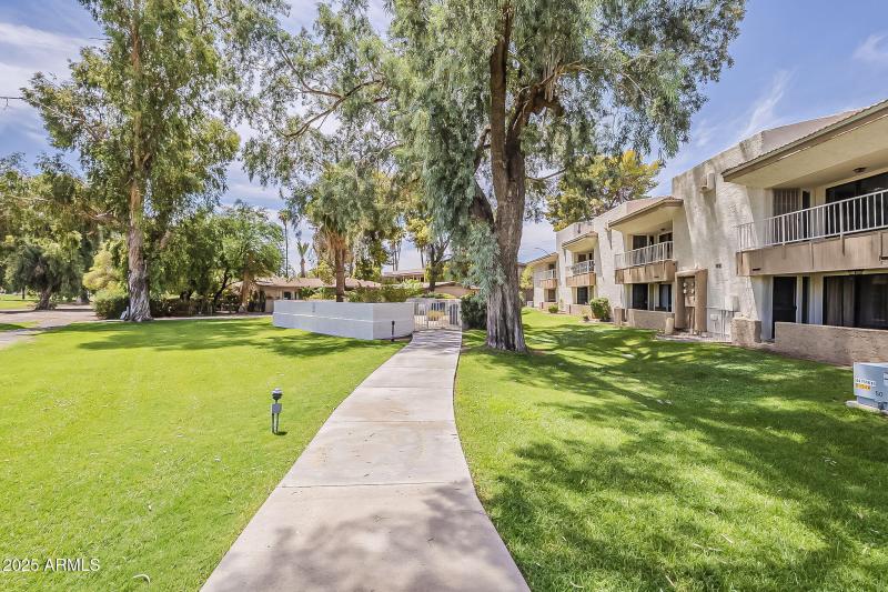 Path View back to property