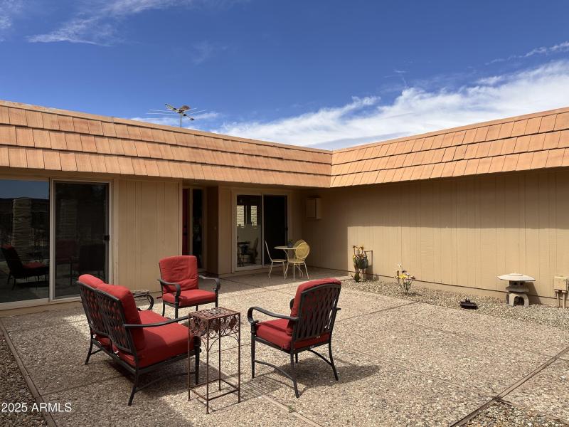 Huge Front Courtyard
