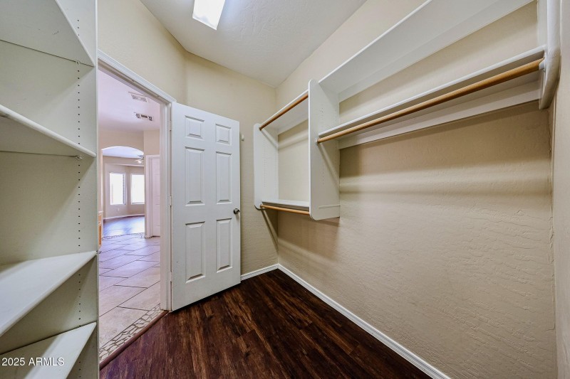 Primary Walk-in Closet