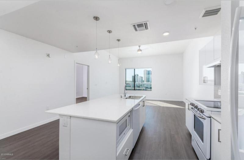 KITCHEN AND LIVING ROOM