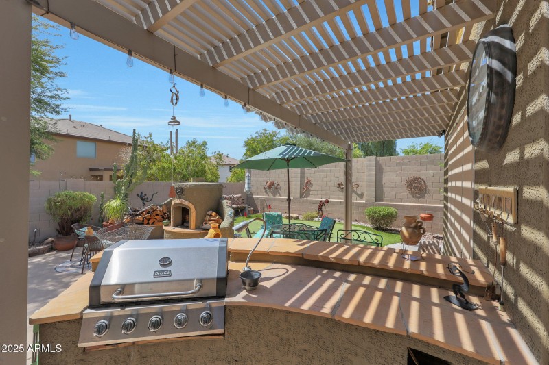 Pergala and Barbeque Grill