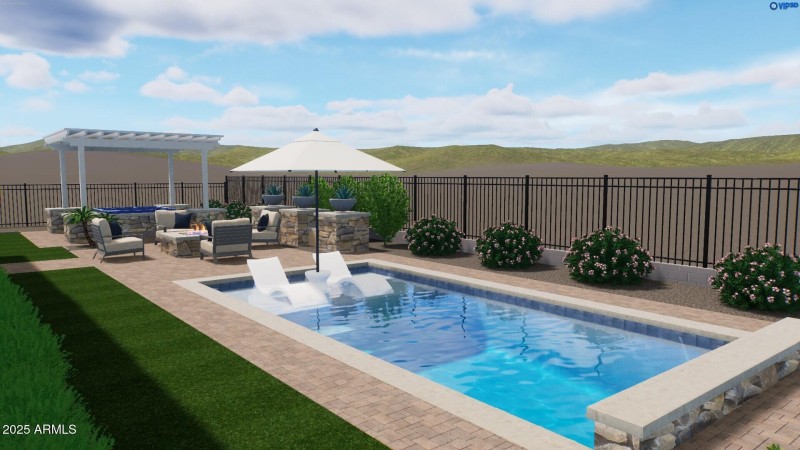 Virtual Staging - Pool