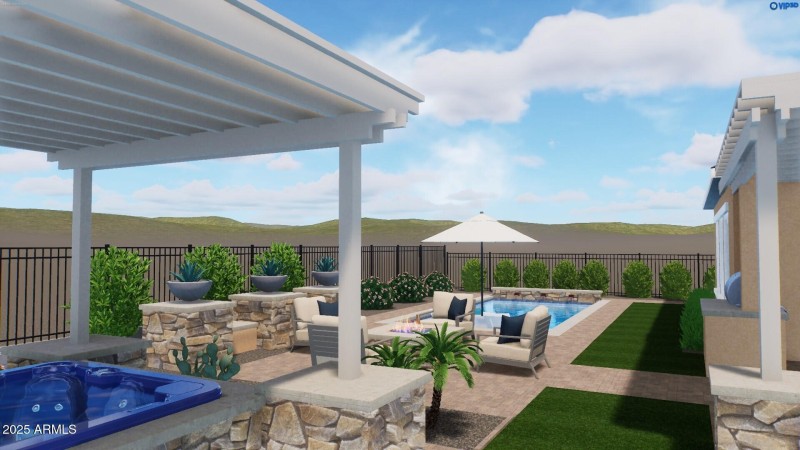 Virtual Staging - Pool