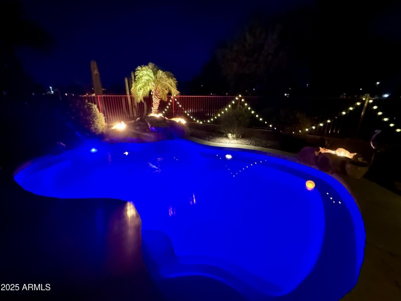 Night pool
