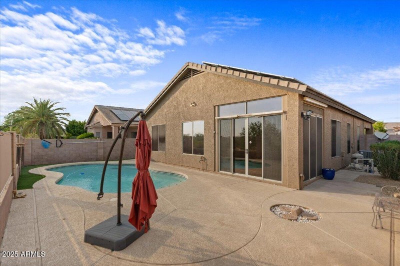 41-Back of home and pool