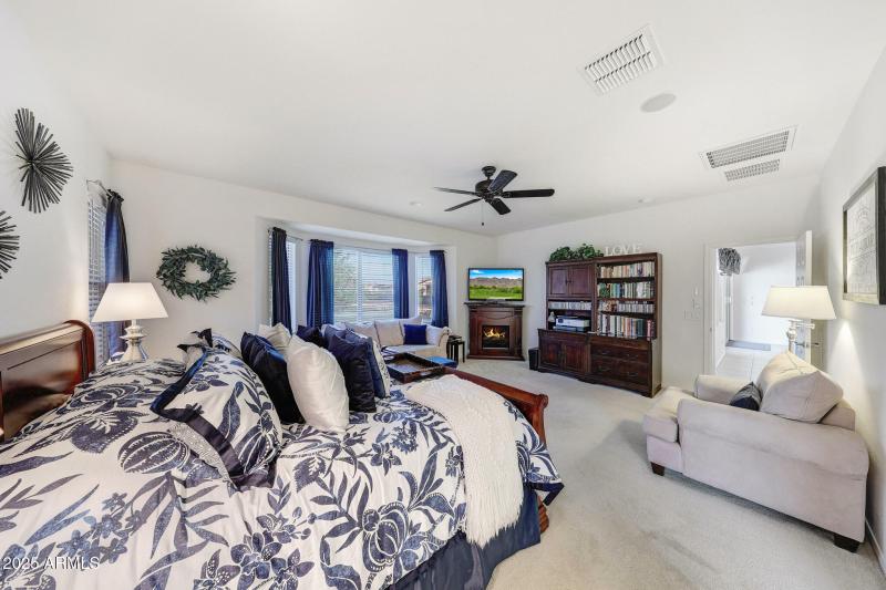 Bay Window in Primary Bedroom